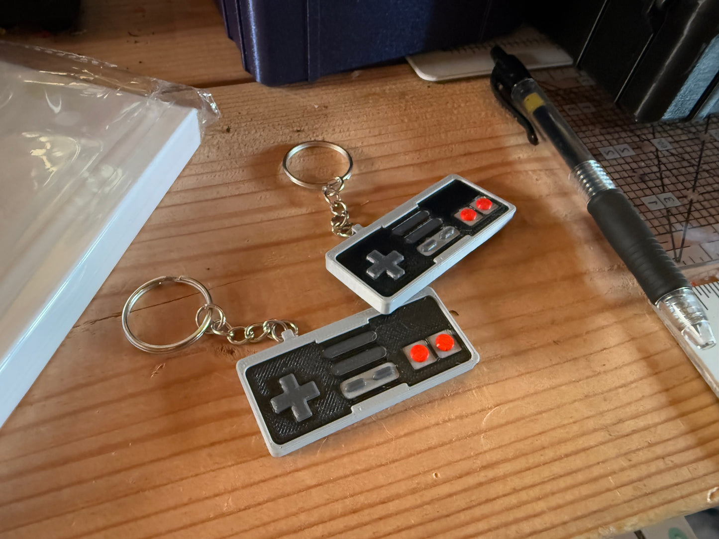 Vintage Controller Keychain