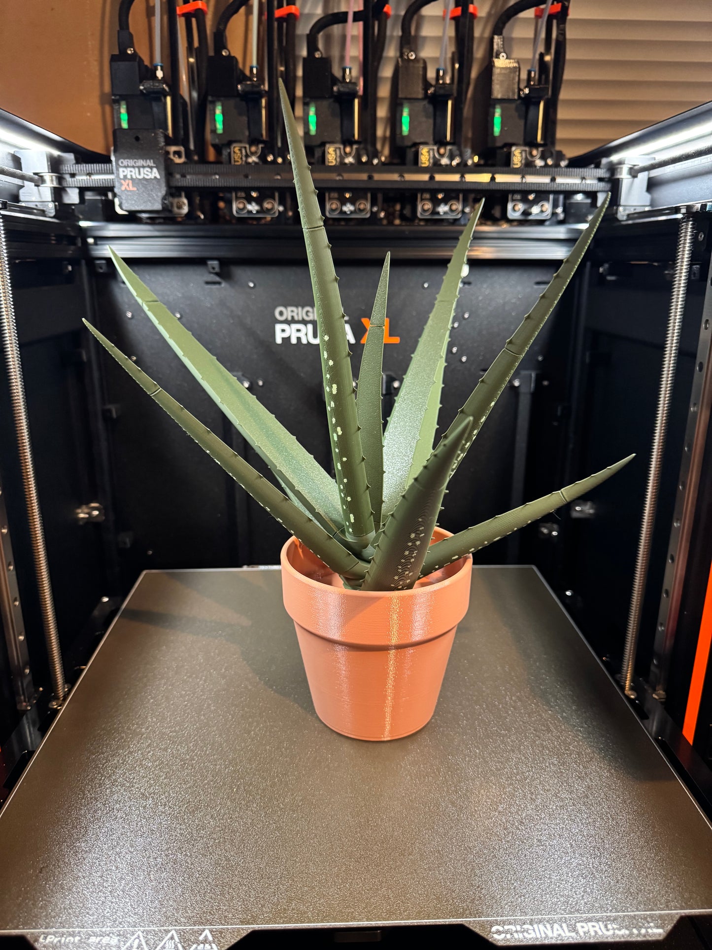 aloe vera plante stell Aloe Vera Pen Plant – 3D Nick Knacks